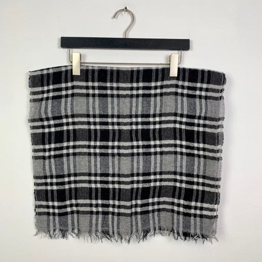 Wool Plaid scarf