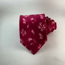Fuscia Rosette Tie