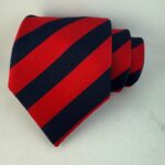 red-and-navy-striped