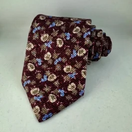 Red Flower Tie
