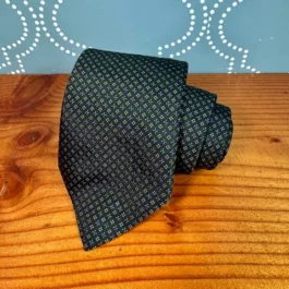 Grey Checked Tie