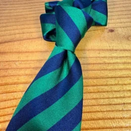 Green Striped Tie
