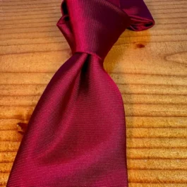 Twill Ruby Tie