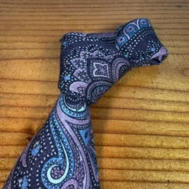 Purple Paisley Tie