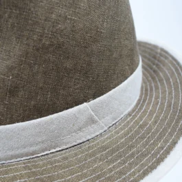 Linen Western Fedora