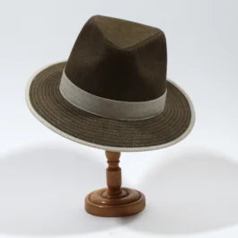 Linen Western Fedora